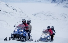 Snowmobiling to Ilulissat