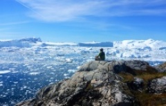 Hiking East Greenland with stunning iceberg views